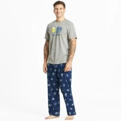 LIFE IS GOOD Men's IPA Beer Classic Sleep Pants -Fam By Style 2086092 403 alt4