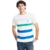 NAUTICA Men's Striped Short-Sleeve Crewneck Tee