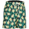 BCC Men's 5" Hibiscus Volley Swim Shorts
