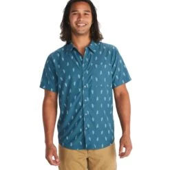 MARMOT Men's Aerobora Novelty Short-Sleeve Shirt