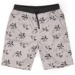BURNSIDE Young Men's Printed Fleece Shorts