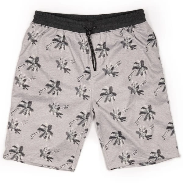 BURNSIDE Young Men's Printed Fleece Shorts 1 BURNSIDE Young Men's Printed Fleece Shorts