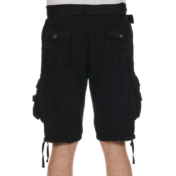 RAW X Young Men's Belted Cargo Shorts 2 RAW X Young Men's Belted Cargo Shorts - Image 2