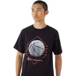 CHAMPION Men's Classic Short-Sleeve Graphic Tee -Fam By Style 2086981 001 alt3