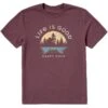 LIFE IS GOOD Men's Dockside Happy Hour Short Sleeve Tee