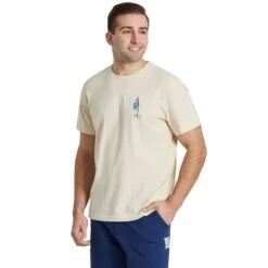 LIFE IS GOOD Men's Fish More Worry Less Short-Sleeve Tee