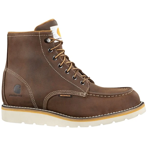 CARHARTT Men's Waterproof 6" Moc Toe Wedge Boot, Wide 2 CARHARTT Men's Waterproof 6" Moc Toe Wedge Boot, Wide - Image 2