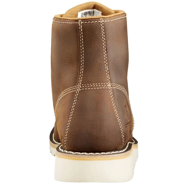 CARHARTT Men's Waterproof 6" Moc Toe Wedge Boot, Wide 5 CARHARTT Men's Waterproof 6" Moc Toe Wedge Boot, Wide - Image 5