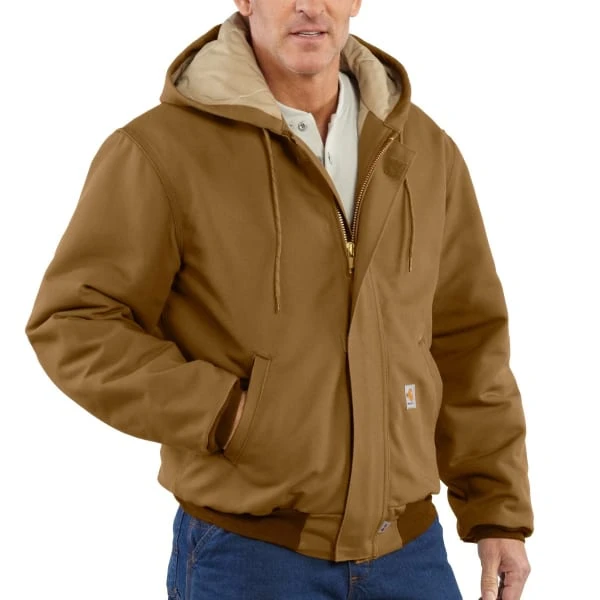 CARHARTT Men's 101621 Flame Resistant Loose Fit Duck Insulated Active Jacket 2 CARHARTT Men's 101621 Flame Resistant Loose Fit Duck Insulated Active Jacket - Image 2