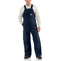 CARHARTT Men's 101626 Flame Resistant Loose Fit Duck Insulated Bib Overall, Extended Sizes 5 CARHARTT Men's 101626 Flame Resistant Loose Fit Duck Insulated Bib Overall, Extended Sizes -Fam By Style 2089807 431 alt2