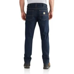 CARHARTT Men's 102807 Rugged Flex Straight Fit 5-Pocket Tapered Jeans 7 CARHARTT Men's 102807 Rugged Flex Straight Fit 5-Pocket Tapered Jeans -Fam By Style 2089818 491 alt3