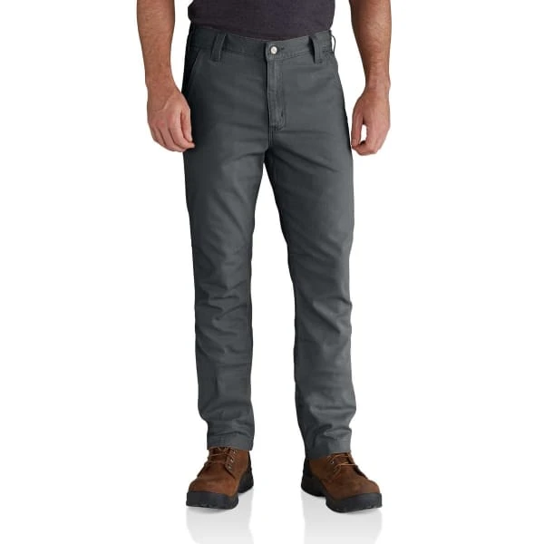 CARHARTT Men's 102821 Rugged Flex Straight Fit Canvas 5-Pocket Tapered Work Pants 3 CARHARTT Men's 102821 Rugged Flex Straight Fit Canvas 5-Pocket Tapered Work Pants - Image 3