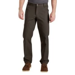 CARHARTT Men's 103279 Rugged Flex Relaxed Fit Duck Utility Work Pants, Extended Sizes -Fam By Style 2089823 248 alt2