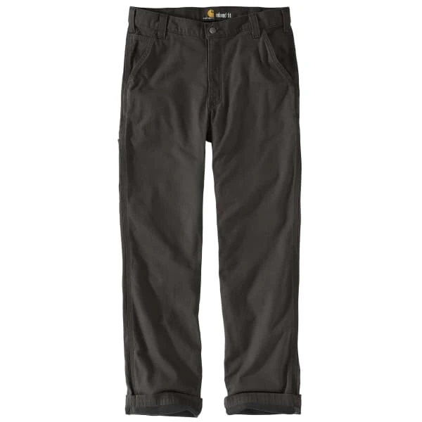 CARHARTT Men's 103342 Rugged Flex Relaxed Fit Canvas Knit-Lined Utility Work Pants, Extended Sizes 1 CARHARTT Men's 103342 Rugged Flex Relaxed Fit Canvas Knit-Lined Utility Work Pants, Extended Sizes