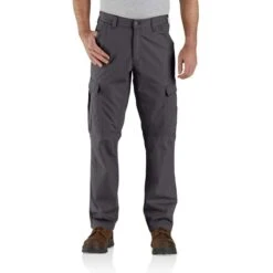 CARHARTT Men's 104200 Force Relaxed Fit Ripstop Cargo Work Pants, Extended Sizes -Fam By Style 2089852 004 alt2