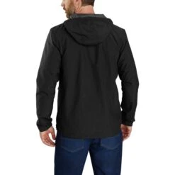 CARHARTT Men's 104671 Rain Defender Relaxed Fit Lightweight Jacket, Extended Sizes -Fam By Style 2089879 049 alt2