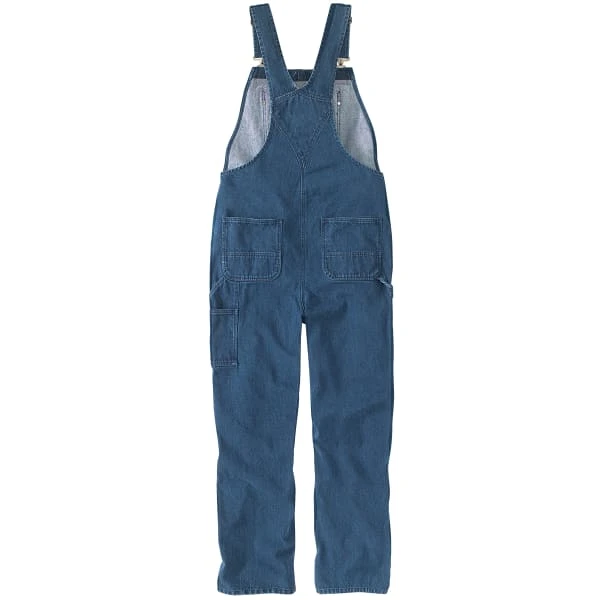 CARHARTT Men's 104672 Loose Fit Denim Bib Overalls, Extended Sizes 2 CARHARTT Men's 104672 Loose Fit Denim Bib Overalls, Extended Sizes - Image 2