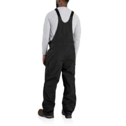 CARHARTT Men's 104674 Storm Defender Loose Fit Heavyweight Bib Overalls 10 CARHARTT Men's 104674 Storm Defender Loose Fit Heavyweight Bib Overalls -Fam By Style 2089882 074 alt3