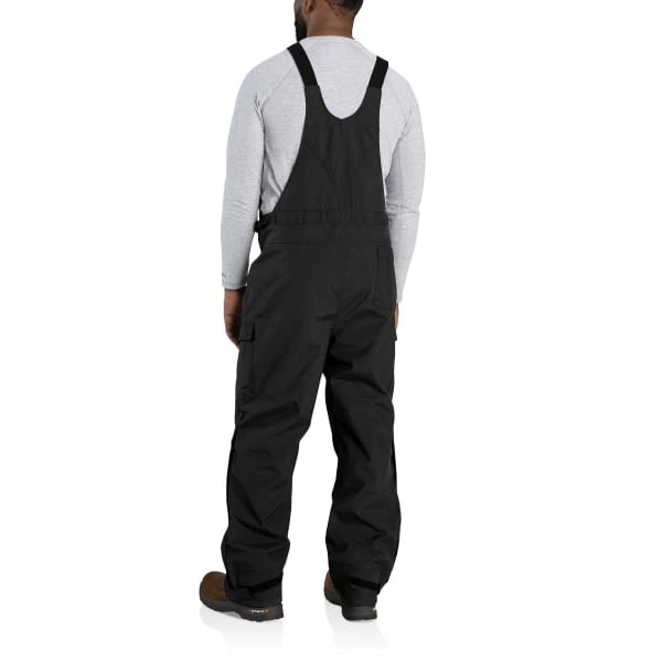 CARHARTT Men's 104674 Storm Defender Loose Fit Heavyweight Bib Overalls 4 CARHARTT Men's 104674 Storm Defender Loose Fit Heavyweight Bib Overalls - Image 4