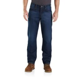 CARHARTT Men's 104956 Force Relaxed Fit Low Rise 5-Pocket Jeans 6 CARHARTT Men's 104956 Force Relaxed Fit Low Rise 5-Pocket Jeans -Fam By Style 2089895 438 alt2