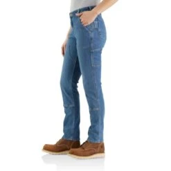 CARHARTT Women's 105110 Rugged Flex Relaxed Fit Double-Front Jean 13 CARHARTT Women's 105110 Rugged Flex Relaxed Fit Double-Front Jean -Fam By Style 2089921 401 alt5