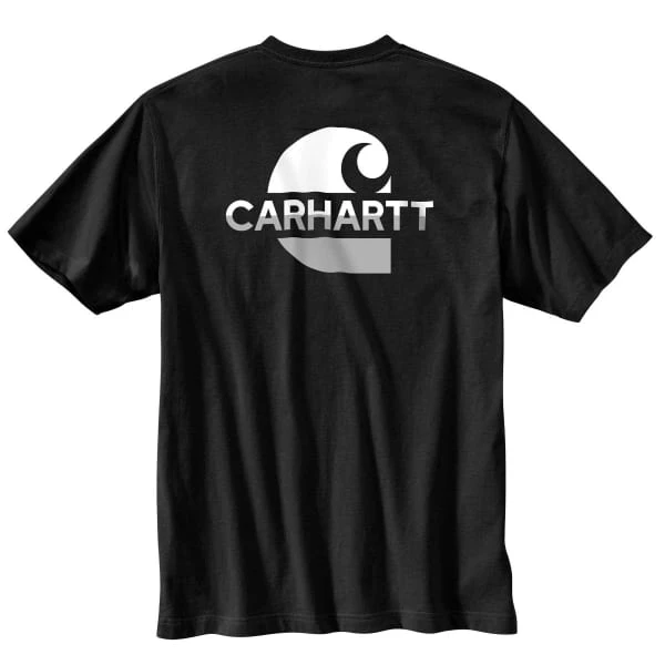 CARHARTT Men's 105710 Loose Fit Heavyweight Short-Sleeve Pocket C Graphic Tee Extended Sizes 2 CARHARTT Men's 105710 Loose Fit Heavyweight Short-Sleeve Pocket C Graphic Tee Extended Sizes - Image 2