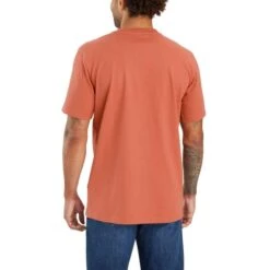 CARHARTT Men's 105797 Relaxed Fit Heavyweight Short-Sleeve Logo Graphic Tee 5 CARHARTT Men's 105797 Relaxed Fit Heavyweight Short-Sleeve Logo Graphic Tee -Fam By Style 2089979 802 alt2