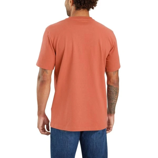 CARHARTT Men's 105797 Relaxed Fit Heavyweight Short-Sleeve Logo Graphic Tee 3 CARHARTT Men's 105797 Relaxed Fit Heavyweight Short-Sleeve Logo Graphic Tee - Image 3
