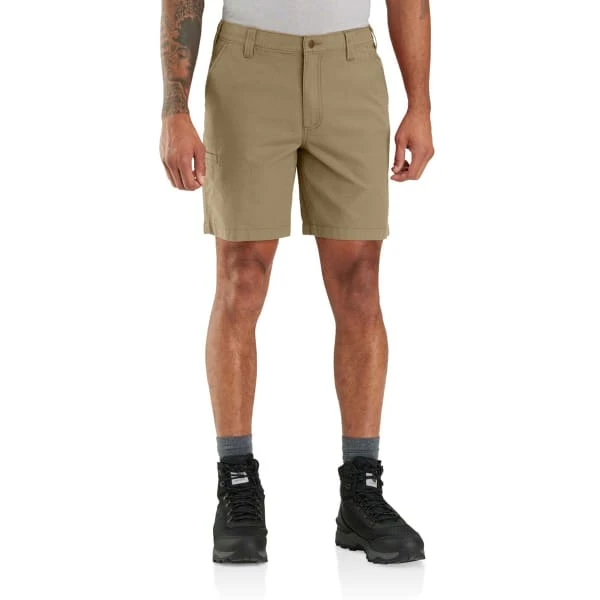 CARHARTT Men's 105841 Rugged Flex Relaxed Fit 8in Canvas Work Shorts 3 CARHARTT Men's 105841 Rugged Flex Relaxed Fit 8in Canvas Work Shorts - Image 3