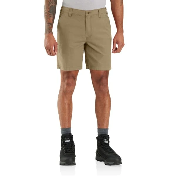 CARHARTT Men's 105841 Rugged Flex Relaxed Fit 8in Canvas Work Short, Extended Sizes 3 CARHARTT Men's 105841 Rugged Flex Relaxed Fit 8in Canvas Work Short, Extended Sizes - Image 3