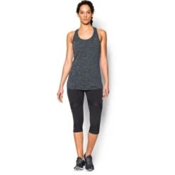 UNDER ARMOUR Women's Twist Tech Tank -Fam By Style 1354801 001 alt2
