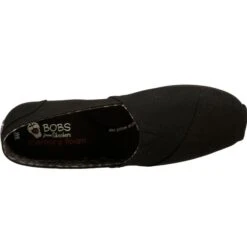 SKECHERS Women's BOBS Plush Canvas Slip-On Shoes -Fam By Style 1362691 001 alt2