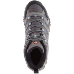 MERRELL Women's Moab 2 Mid Waterproof Hiking Boots, Granite -Fam By Style 2024319 003 alt7
