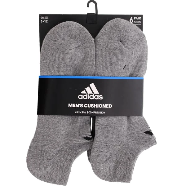 ADIDAS Men's Athletic No-Show Socks, 6 Pack 3 ADIDAS Men's Athletic No-Show Socks, 6 Pack - Image 3