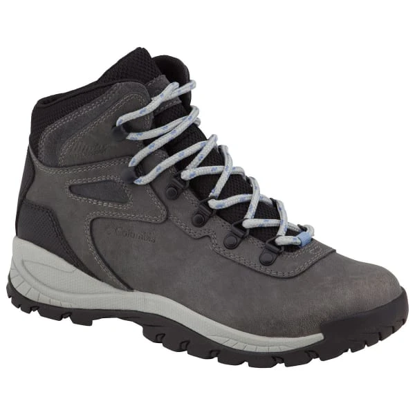 COLUMBIA Women's Newton Ridge Plus Hiking Boots, Quarry/Cool Wave 1 COLUMBIA Women's Newton Ridge Plus Hiking Boots, Quarry/Cool Wave