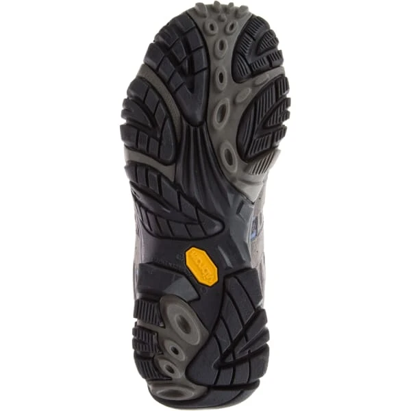 MERRELL Women's Moab 2 Mid Waterproof Hiking Boots, Granite , Wide 2 MERRELL Women's Moab 2 Mid Waterproof Hiking Boots, Granite , Wide - Image 2