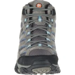 MERRELL Women's Moab 2 Mid Waterproof Hiking Boots, Granite , Wide 12 MERRELL Women's Moab 2 Mid Waterproof Hiking Boots, Granite , Wide -Fam By Style 2032259 004 alt4