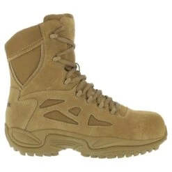 REEBOK WORK Women's Rapid Response Composite Toe Work Boots, Coyote, Wide 9 REEBOK WORK Women's Rapid Response Composite Toe Work Boots, Coyote, Wide -Fam By Style 2033605 201 alt4