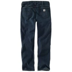 CARHARTT Men's Rugged Flex Relaxed-Fit Straight-Leg Jeans 7 CARHARTT Men's Rugged Flex Relaxed-Fit Straight-Leg Jeans -Fam By Style 2034673 403 alt3