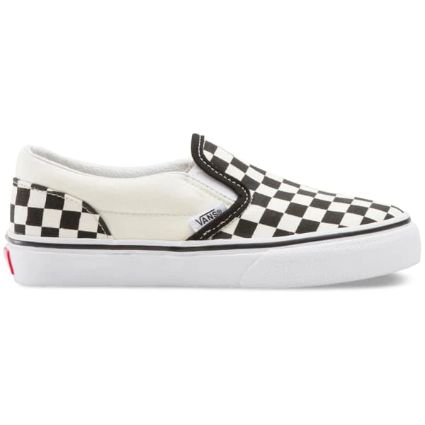 VANS Kids' Checkerboard Classic Slip-On Casual Shoes 2 VANS Kids' Checkerboard Classic Slip-On Casual Shoes - Image 2