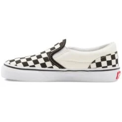 VANS Kids' Checkerboard Classic Slip-On Casual Shoes 8 VANS Kids' Checkerboard Classic Slip-On Casual Shoes -Fam By Style 2051679 001 alt2