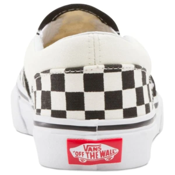 VANS Kids' Checkerboard Classic Slip-On Casual Shoes 4 VANS Kids' Checkerboard Classic Slip-On Casual Shoes - Image 4