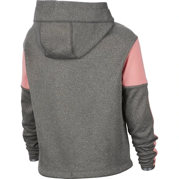 NIKE Girls' Therma Pullover Hoodie 2 NIKE Girls' Therma Pullover Hoodie - Image 2