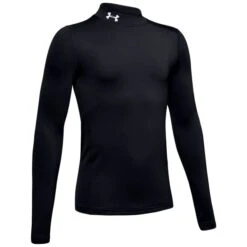 UNDER ARMOUR Boys' ColdGear Mock Long-Sleeve Shirt