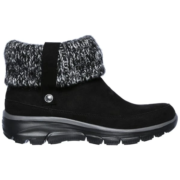 SKECHERS Women's Easy Going Heighten Fold Over Knit Collar Bootie 2 SKECHERS Women's Easy Going Heighten Fold Over Knit Collar Bootie - Image 2