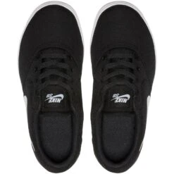 NIKE Preschool Boys' SB Check Canvas Skateboarding Shoes -Fam By Style 2062615 001 alt4