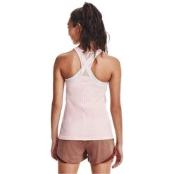 UNDER ARMOUR Women's HeatGear Armour Racer Tank Top -Fam By Style 2063277 605 alt3