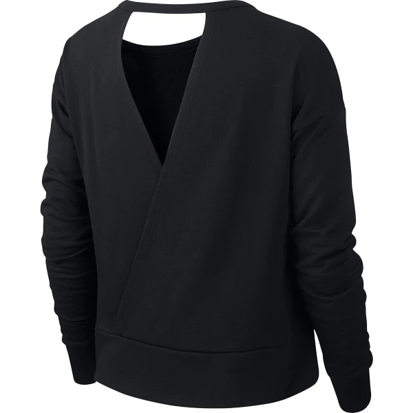 NIKE Women's Yoga Wrap Open-Back Coverup 2 NIKE Women's Yoga Wrap Open-Back Coverup - Image 2