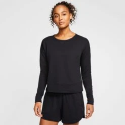 NIKE Women's Yoga Wrap Open-Back Coverup 10 NIKE Women's Yoga Wrap Open-Back Coverup -Fam By Style 2065002 001 alt2