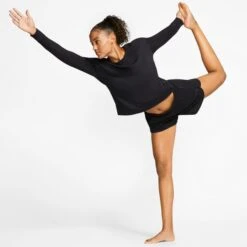 NIKE Women's Yoga Wrap Open-Back Coverup 15 NIKE Women's Yoga Wrap Open-Back Coverup -Fam By Style 2065002 001 alt7